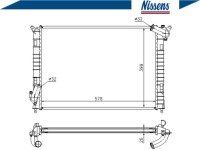 Радиатор воды mini mini кабриолет  cooper s r52 Цена, фото thumb