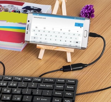 Концентратор 1x USB 1x Планшет MicroUSB Мышь ANDROID OTG