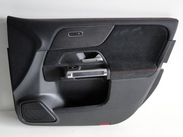 фото thumb №8, Mercedes glb x247 247 оббивка боковина двері передні праві червона nić