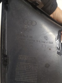 фото thumb №5, Audi q8 s-line- рамка, решётка бампера левая