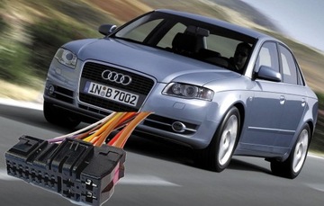 фото thumb №8, Audi a4 b7 8ed штекер джгут двері перед зад l/p набір ремонтний 20 pin