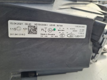 фото thumb №15, Skoda superb iii рестайлінг комплектні лампи повний led matrix 3v1941015d 3v1941016d