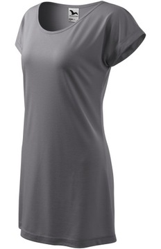 MALFINI LOVE 123 LONG LOOSE DRESS женская футболка ТУНИКА S