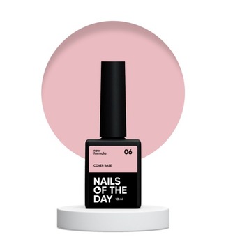 NOTD Cover base NEW 06 - полупрозрачная база телесного персика 10 мл