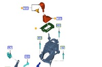 фото thumb №1, Рычаг - zmiana передача ranger tke 2011- eb3g-7k004-cd