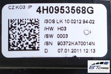 фото thumb №11, Vw audi a6 a7 a8 fl стрічка air bag 4h0953568g 4h0953568h кільце air bag 4