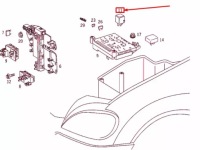 Купить Mercedes-benz ml w163 реле центрального замка a0009828123 oem, фото thumb