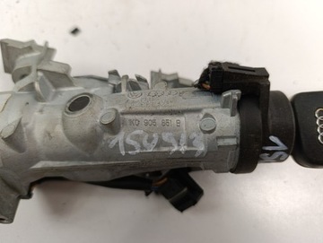 фото thumb №6, Vw golf v audi a3 8p замок запалювання з ключем 1k0905851b