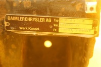 фото thumb №12, Підрамник підсилювач балка перед mercedes sprinter i vw lt 006100123