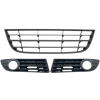 фото thumb №1, Volkswagen polo 05-09 решітка радіатора радіатора решітка + решітка бічний з отвір