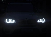Кольца led bmw e90 e60 x5 x6 e71 e70 f01 маркерные огни h8 Киев, фото thumb
