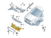 фото thumb №1, Решітка радіатора решітка решітка перед seat arona 6f9853654c