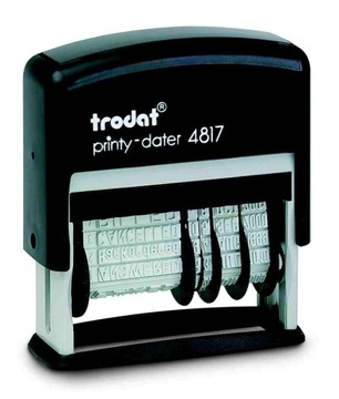 ШТАМП ДАТЫ TRODAT 4817 3,8 ММ