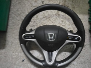 фото thumb №6, Honda civic viii ufo 06-11 руль кожа кожаный многофункциональная лепестки