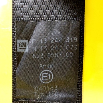 фото thumb №9, Pas безпеки лівий зад opel zafira b 5d 040683 nr1273