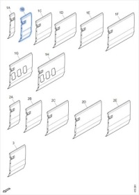 фото thumb №4, Обшивка міжосьова захист scania r s p g ngs ngt 2337985 b-b білий