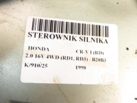 фото thumb №11, Блок керування  honda cr-v i rd 2.0 16v 4wd rd1, rd3 - b20b3 37820p3fg01