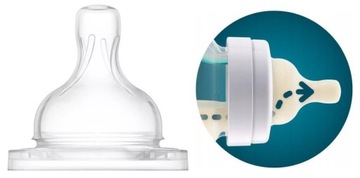 СОСКИ AVENT 2 АНТИКОЛИКИ SCY764/02 ДЛЯ КОРМЛЕНИЯ 6М+ УРОВЕНЬ 4