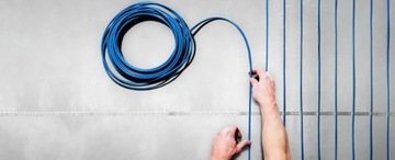 Kabel ogrzewanie podłogowe akumulacyjne 40m 10W/m