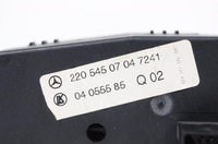 фото thumb №5, Mercedes s class w220 2001 rhd панель перемикача керування фарами