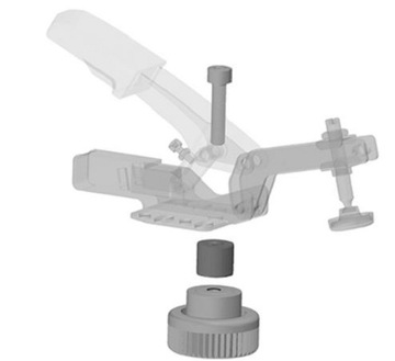Bessey STC-HH50-T20 Вертикальный зажим + комплект T20
