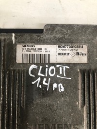 фото thumb №2, Блок управления набор стартовый renault clio ii 1.4 бензин s115303100b