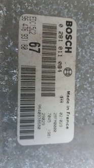 фото thumb №4, Citroen xsara picasso 2.0 hdi комп'ютер 0281011084 9647693180