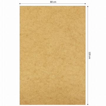 PŁYTA PILŚNIOWA HDF w rozmiarze 120x80 cm SUROWY PANEL 1200x800mm FORMATKA