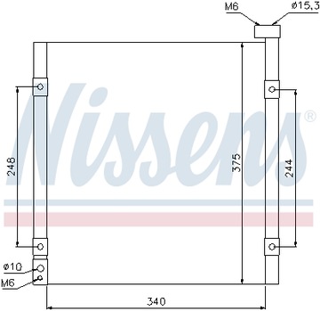 фото thumb №16, Радіаторів кондиціонера nissens 94290 80110s01a11