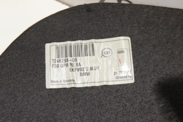 фото thumb №6, Bmw f30 f80 оббивка боковина багажника правий 7246298