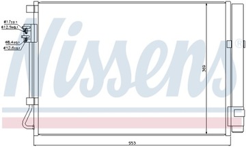 фото thumb №12, Nissens 940243 конденсатор, кондиционер