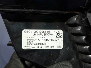 фото thumb №8, Skoda octavia iv hb 5d лампа зад задня ліва зовнішня eu led 5e3945207a