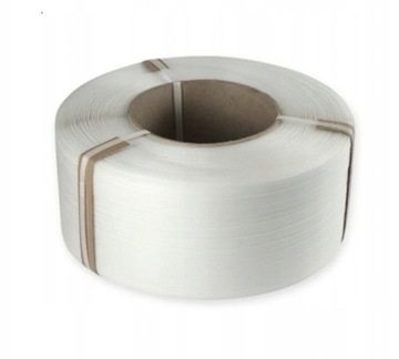TAŚMA PP 16/0,6 MM BIAŁA DO BANDOWANIA SPINANIA PALET