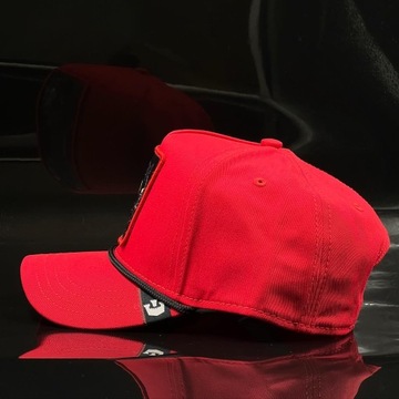 Goorin Bros Czapka z daszkiem Panther 100 Czerwony