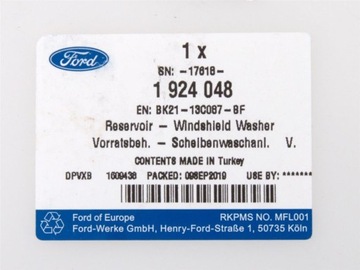 фото thumb №8, Бак склоомивача ford transit mk7 2014- 2019-