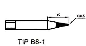 Наконечник для терморегулируемого паяльника ZD-708