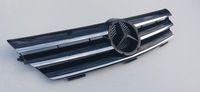 фото thumb №1, Решітка радіатора решітка mercedes w209 clk cl вигляд чорний хром