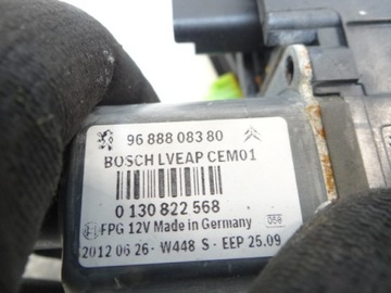 фото thumb №8, Peugeot 508 i sedan правий підйомник механізм скла задньої 9686441280
