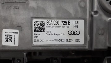 фото thumb №10, 89a920725e спідометр  спідометр audi q4 sportback e-tron 2024