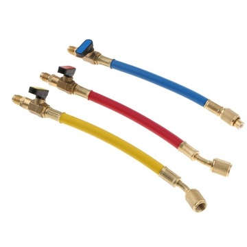 Шаровой кран 3 шт. С R134A R410A R22 Короткий 1/4
