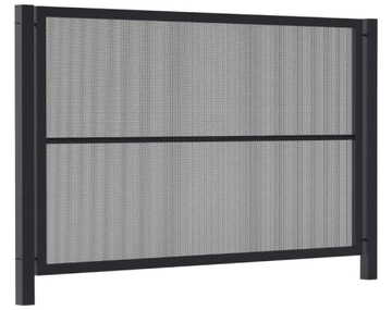 Brama Wjazdowa Przesuwna INCOGNITO BR.20.1.2 Ocynk RAL Antracyt 120x200 cm