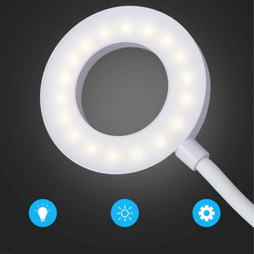 ШКОЛЬНАЯ НАСТОЛЬНАЯ ЛАМПА 18 LED USB CLIP