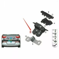 фото thumb №7, Bmw f20 f21 замок кришки багажника 51247248075