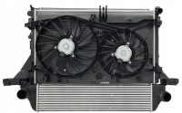 Купить Радиатор двигателя + вентилятор opel movano 2010+ 2.3 дизель egr, фото thumb