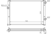Радиатор двигателя volkswagen passat 93- 1.6 1 Киев, фото thumb