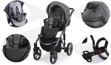 Детская коляска TIARO PREMIUM 2в1 КУНЕРТ