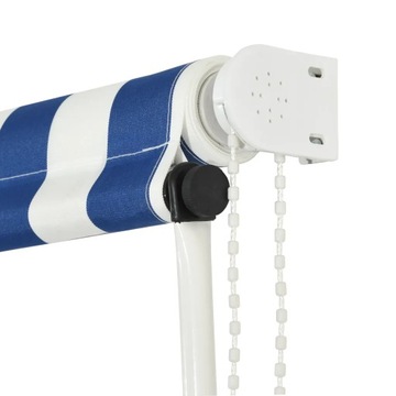 Складная маркиза vidaXL 200 x 150 см, синий и белый