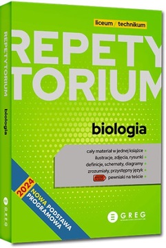 Repetytorium maturzysty Biologia liceum technikum 2025 Biochemia Genetyka