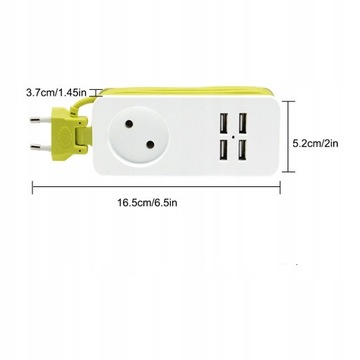 Разветвитель удлинительного кабеля с USB-разъемом