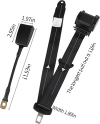 фото thumb №12, Універсальний 3-pt регульований samozwijający się pas безпеки car trucks